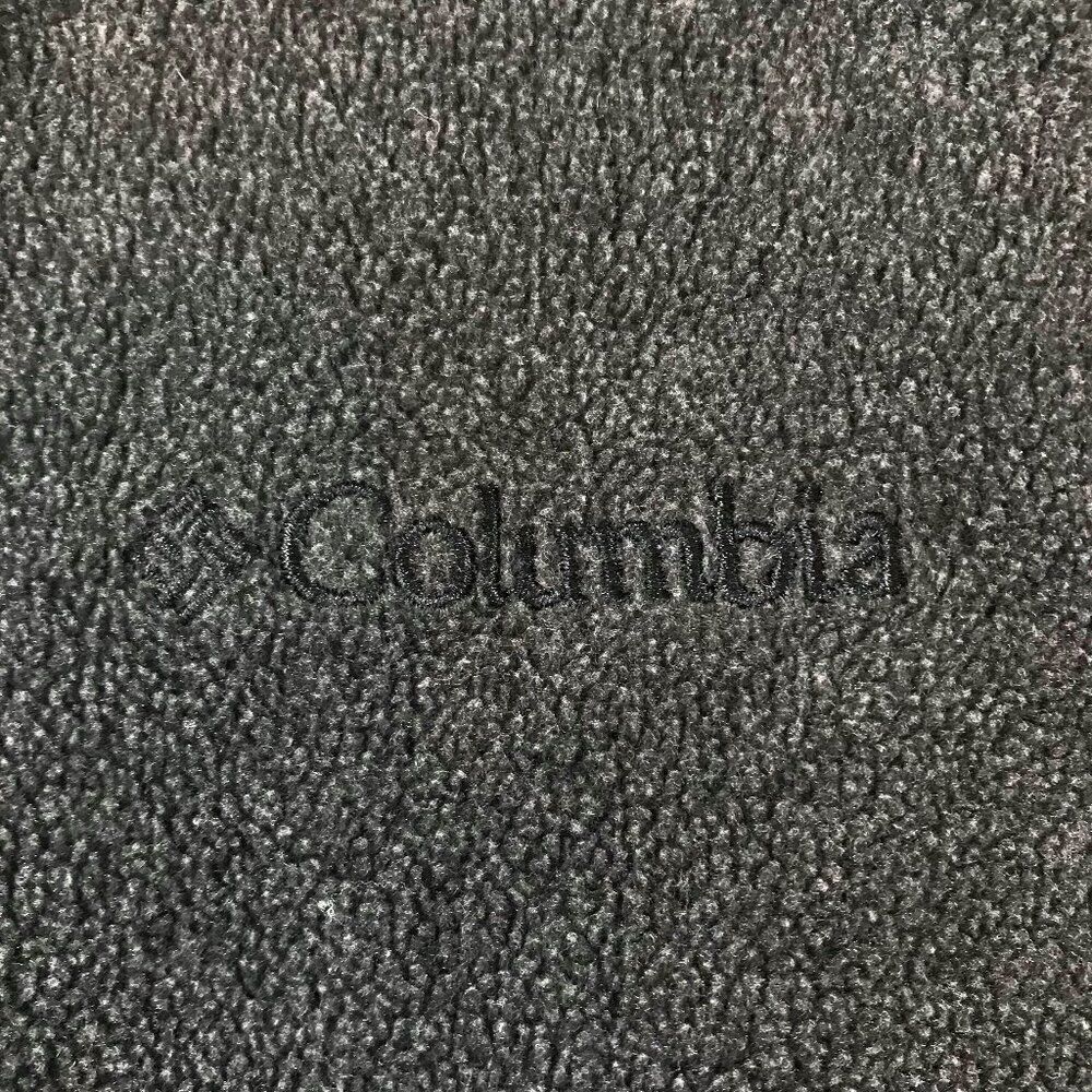 Columbia Men Medium Gray Fleece Full Zip Vest - Picture 6 of 8